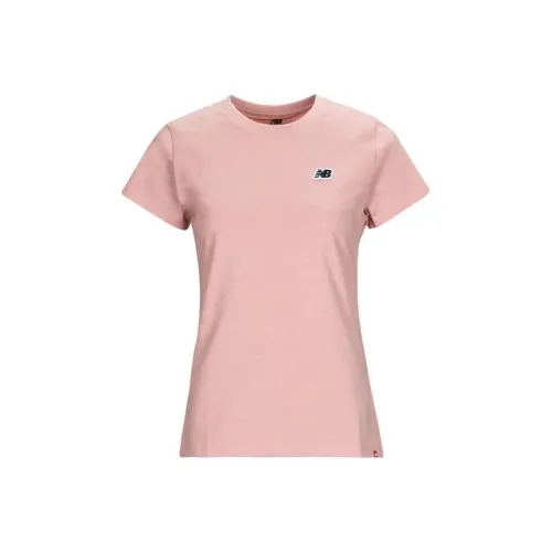 New Balance Regular T Shirt Women's Pink