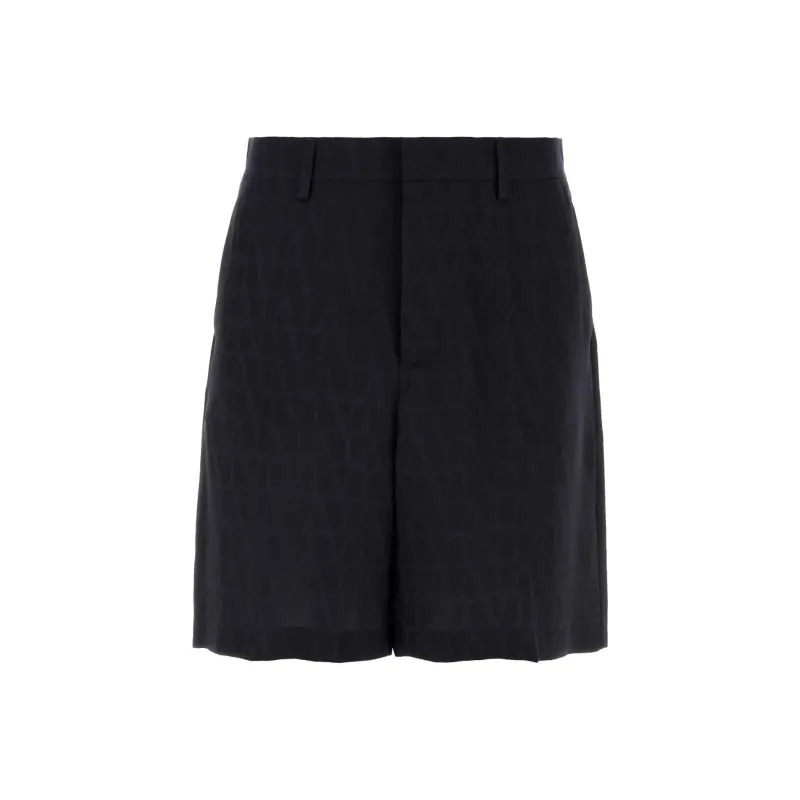 Valentino Toile Iconographe Bermuda Shorts-0