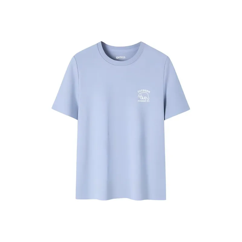 OUTDOOR PRODUCTS T Shirts Women's Aqua Blue Purple-0