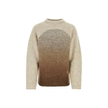 ERL Rainbow Gradient Effect Brushed Effect Jumper