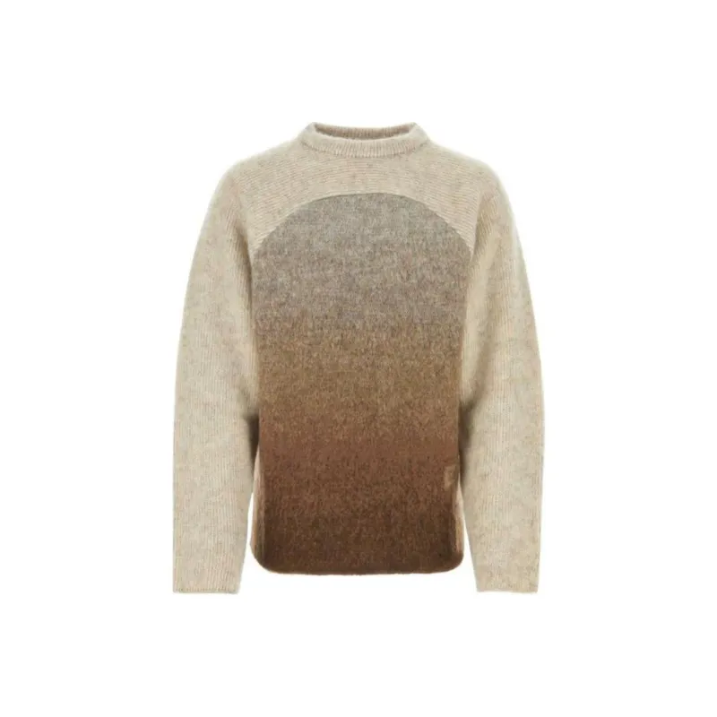 ERL Rainbow Gradient Effect Brushed Effect Jumper-0