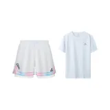 White Shorts+White Top