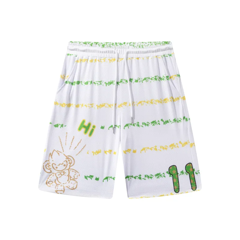 FireMonkey Basketball Shorts Unisex-0