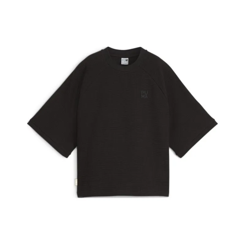 PUMA Raglan Sleeve T Shirt Women's Black-0