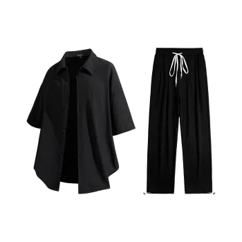 BOBBY ABLEY Shirt Matching Set Unisex