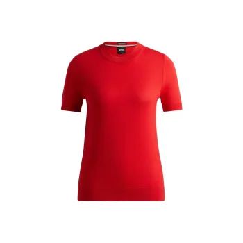HUGO BOSS Falyssias Knitted Short-sleeve Jumper