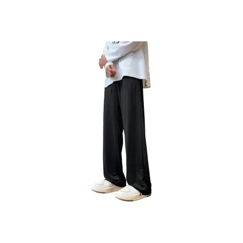 RHIME Casual Pants Unisex Black