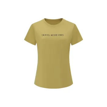 DECATHLON Regular T Shirt Women's Yellow