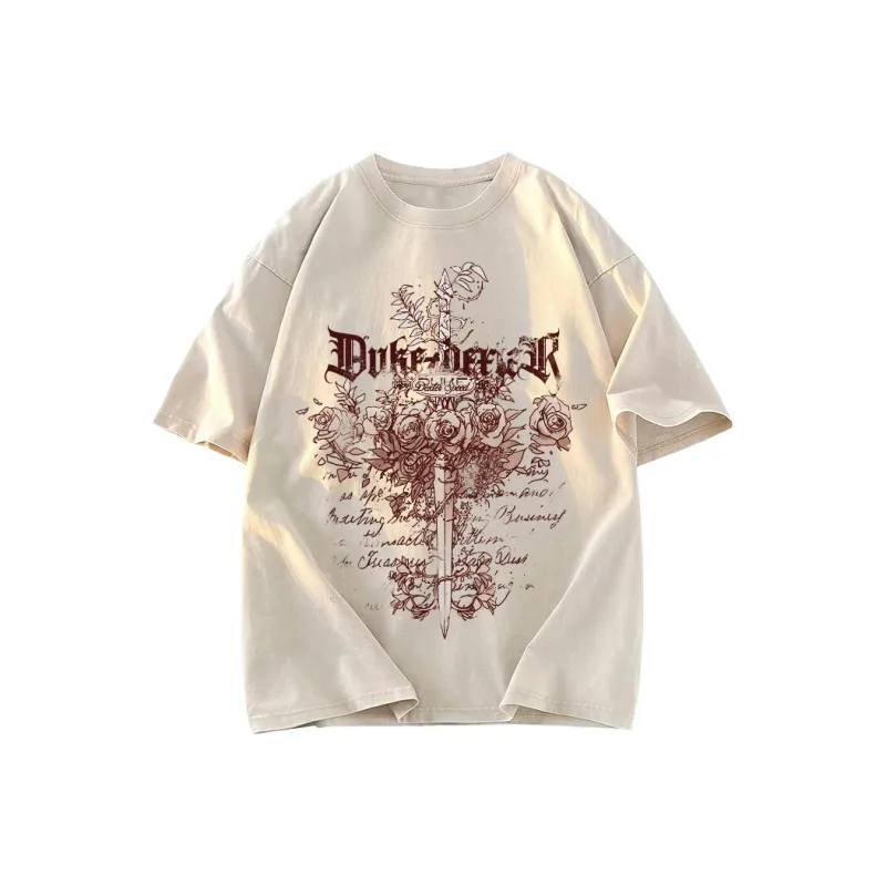 DUKE+DEXTER T Shirt Unisex Washed Black-4