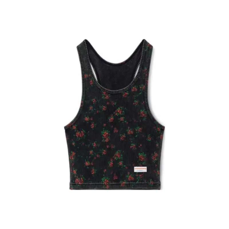 Alexander Wang SS25 Tank Tops Women's Washed Black-0