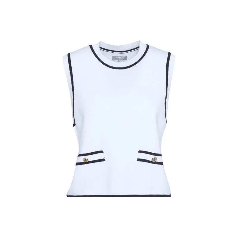 BARBOUR Tank Tops Women's White-0