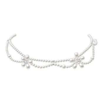 ZEGL Artificial Pearl Necklaces Women's