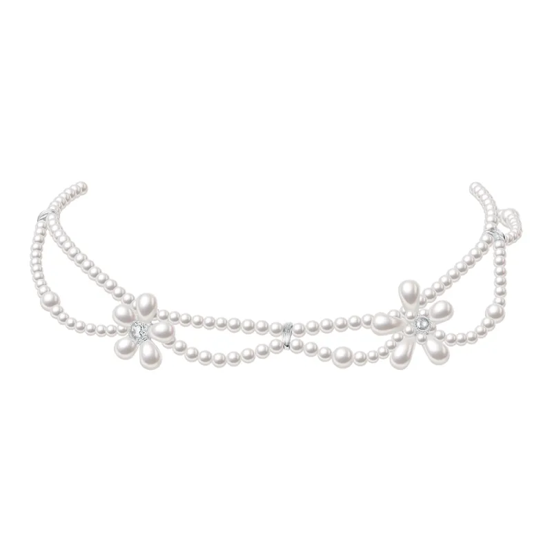 ZEGL Artificial Pearl Necklaces Women's-0