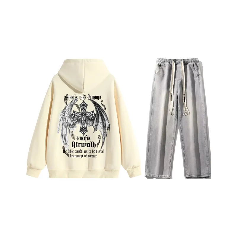 Airwalk Sweatshirt Sets Unisex-32