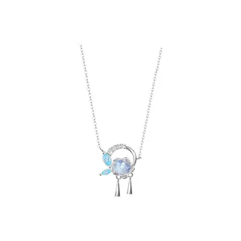 OGDAID S925 Silver Necklaces Women's