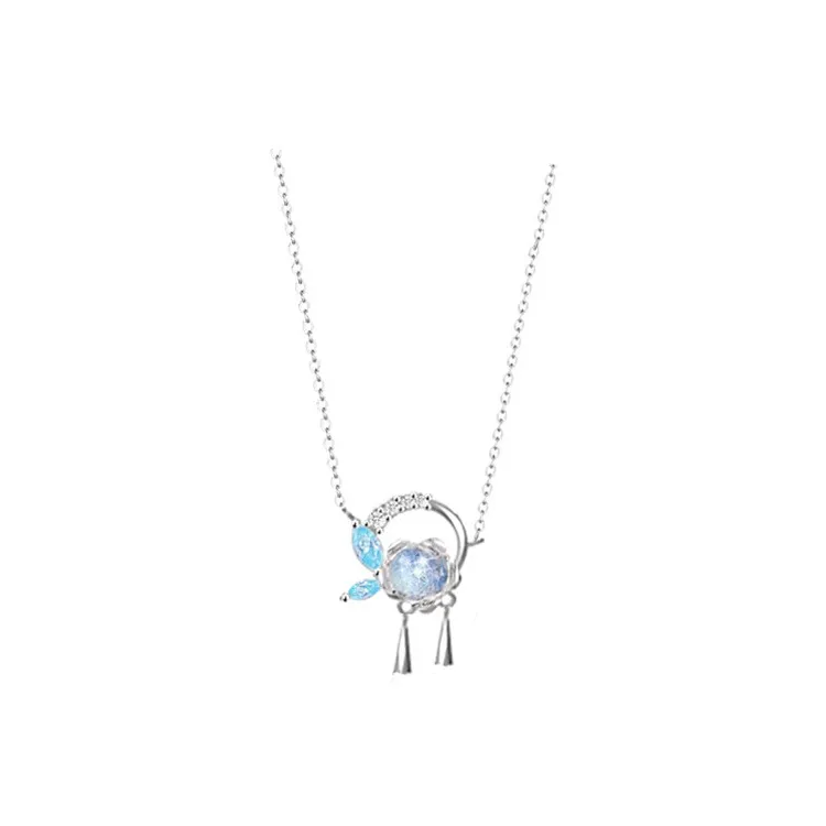OGDAID S925 Silver Necklaces Women's-0