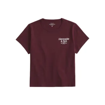 Abercrombie＆Fitch T Shirt Women's Red