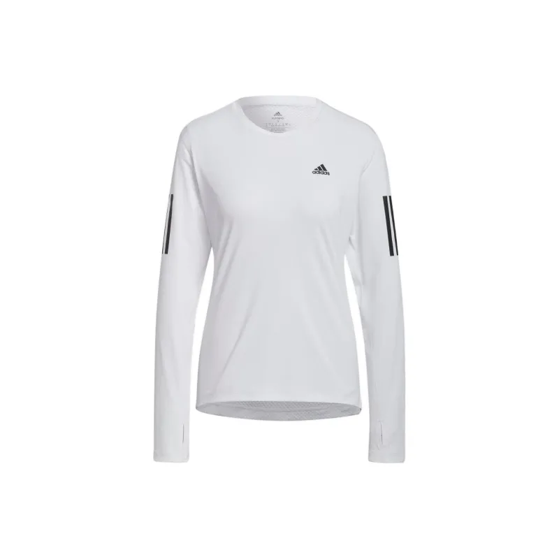 Adidas Free Shipping With AdiClub Own The Run Long Sleeve Tee-0