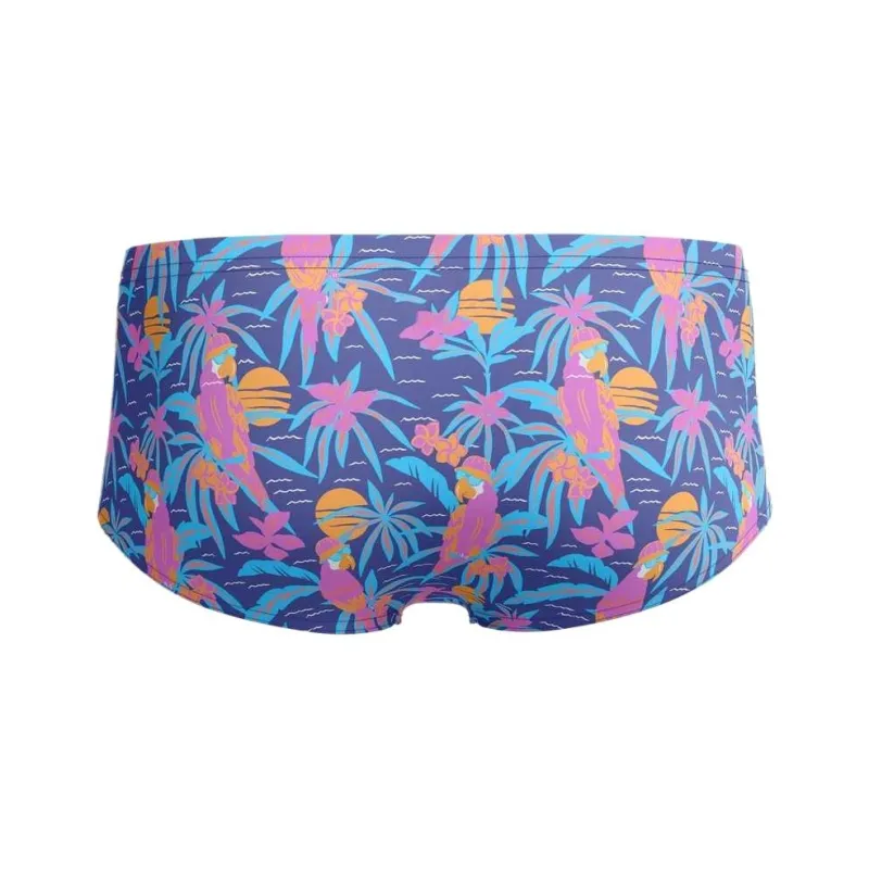 Speedo Swimming Shorts Men's Marine Blue Pink-1