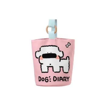 Land Gulls Canvas Bag, Handbag Women's Pink/White/Purple