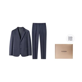 FIRS Business Suit Men's Navy Blue