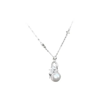 JESCAKOO S925 Sterling Silver Necklaces Women's