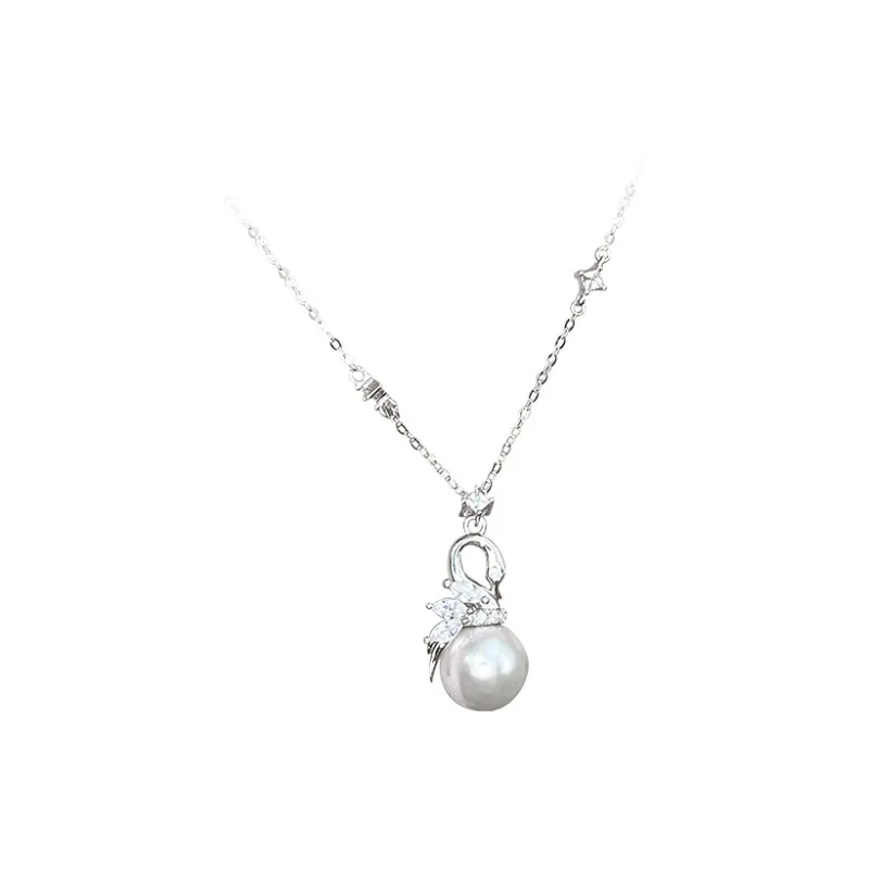 JESCAKOO S925 Sterling Silver Necklaces Women's-0