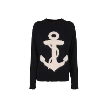 MaxMara Studio Sweaters Women's Dark Blue