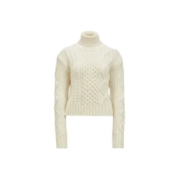Moncler Turtleneck Knit Sweater