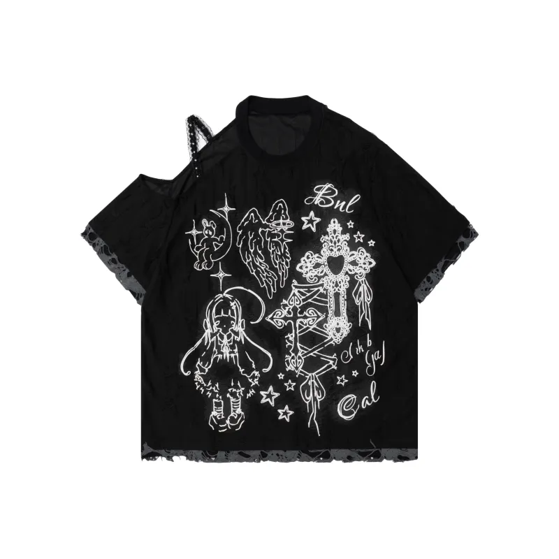BEAR UNION T Shirts Women's-0
