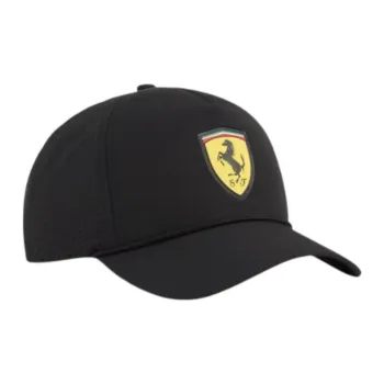 PUMA x Ferrari Polyester Baseball Caps Unisex Black