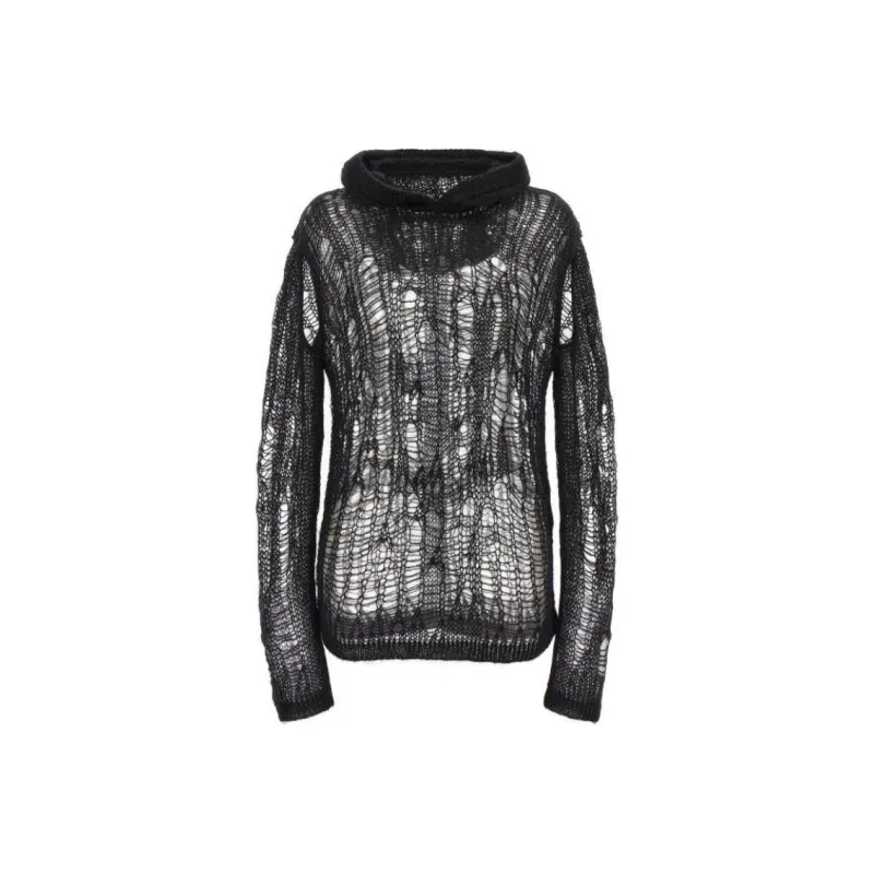 RICK OWENS Spider Hoodie 'Black'-0