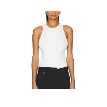 ST. AGNI Tank Tops Women's White