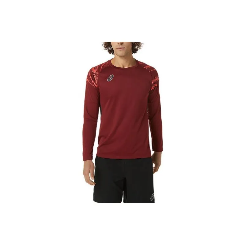 Asics Dry Practice Soccer Jerseys Men Red-0