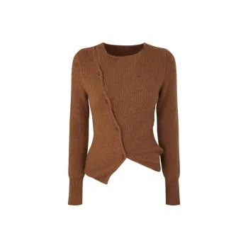 Jacquemus La Maille Pau Asymmetric Cardigan
