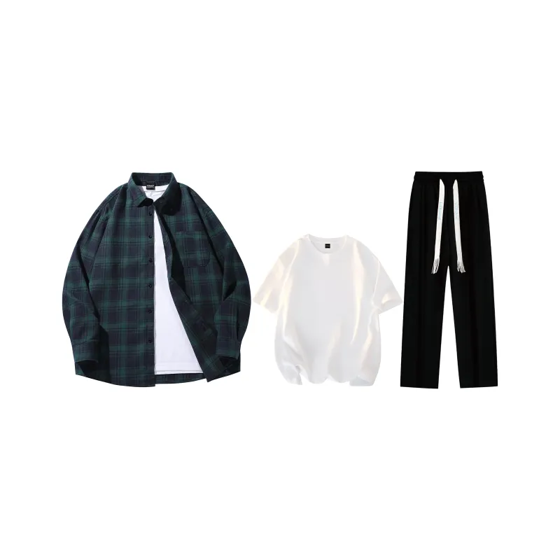 LA'T.WEEKEND Shirt Matching Set Unisex-51