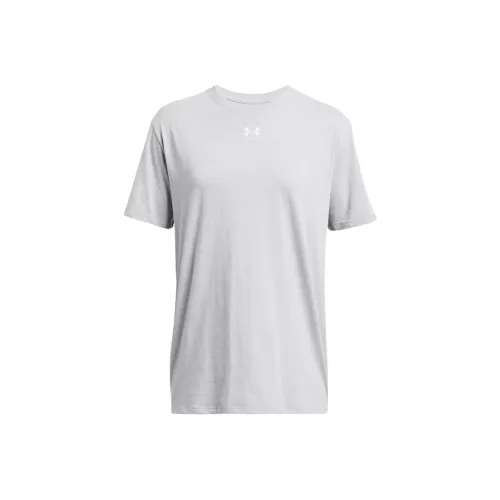 Under Armour Drop Shoulder Sleeve T Shirt Women's Gray