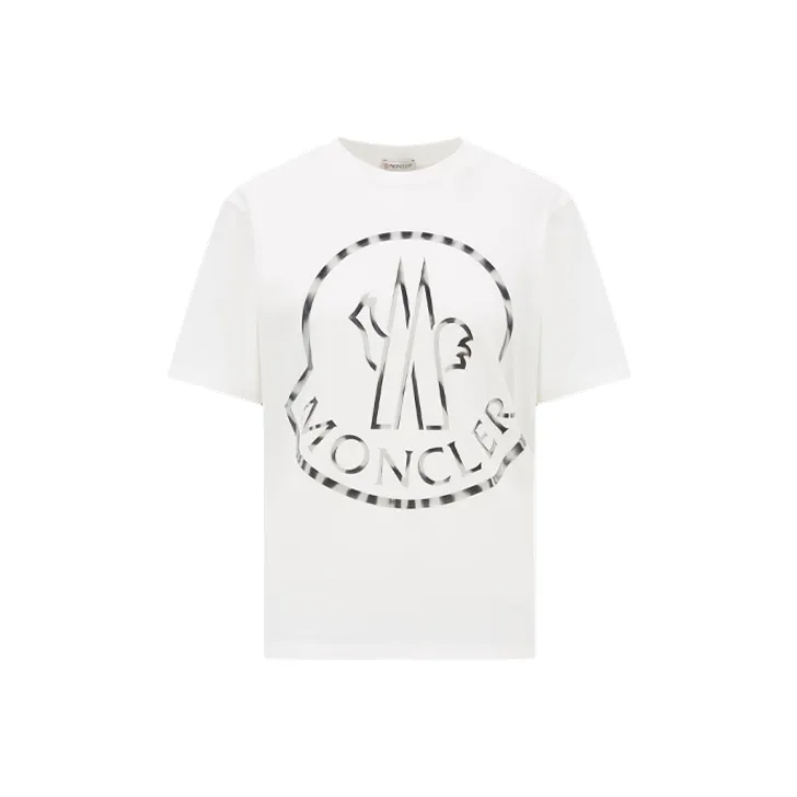 Moncler Logo Printed Crewneck T Shirt-0