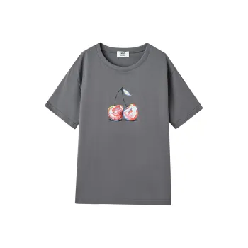Demana Drop Shoulder Sleeve T-Shirt Women's Asphalt Gray