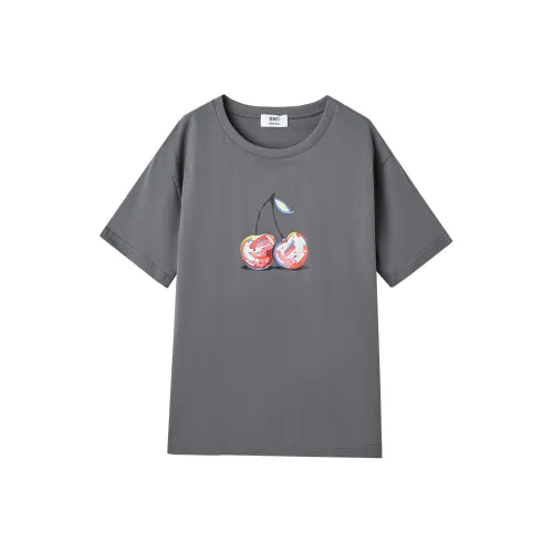 Demana Drop Shoulder Sleeve T-Shirt Women's Asphalt Gray
