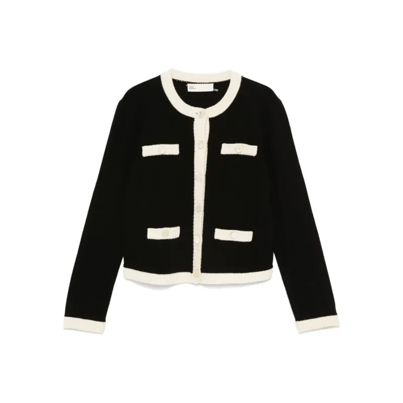 TORY BURCH Kendra Chunky Knit Cardigan-0