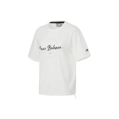 New Balance T Shirts Women's White