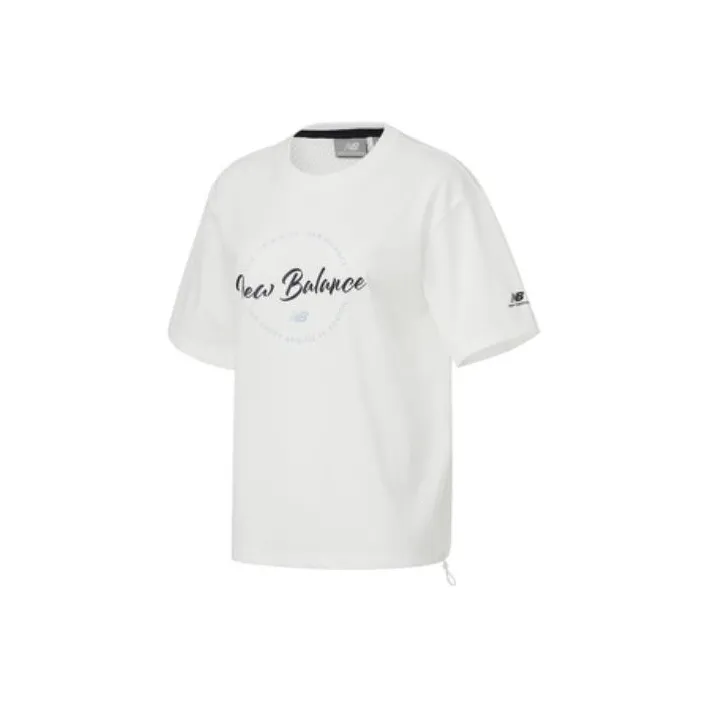 New Balance T Shirts Women's White-0