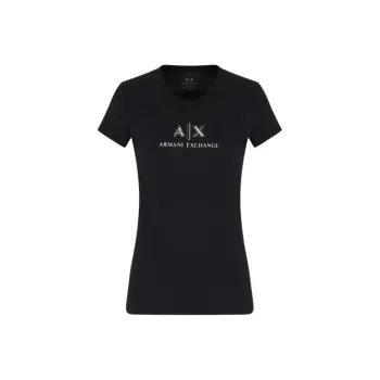ARMANI EXCHANGEAE Regular T Shirt Women's Black