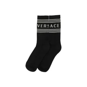 FANSIZHE Mid Calf Socks Men's 1 Pack Black