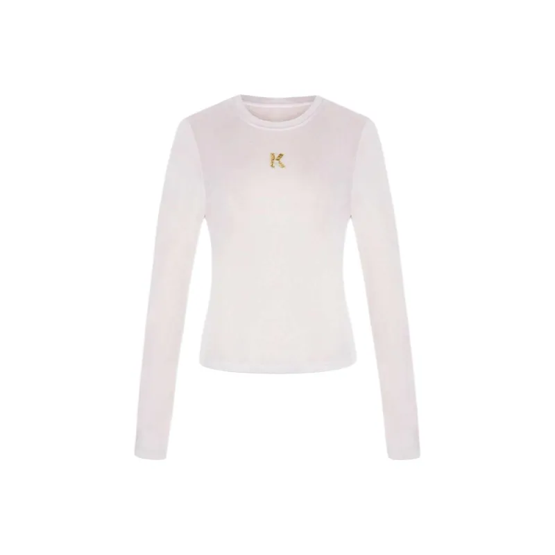 KARL LAGERFELD SS25 Regular T Shirt Women's White-0