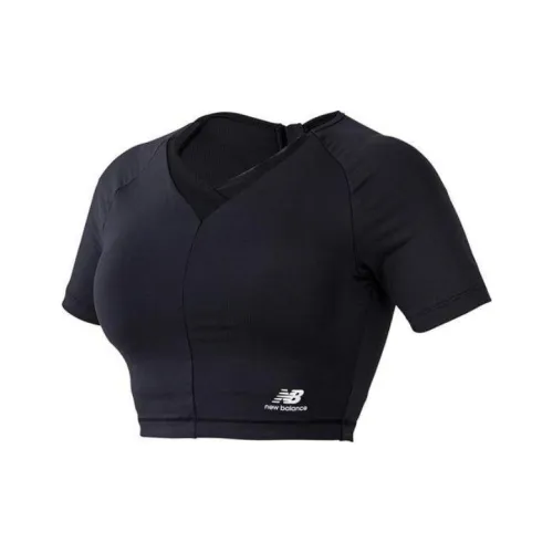 New Balance New Balance SS23 9BOX Series Crop Tops Women's Black