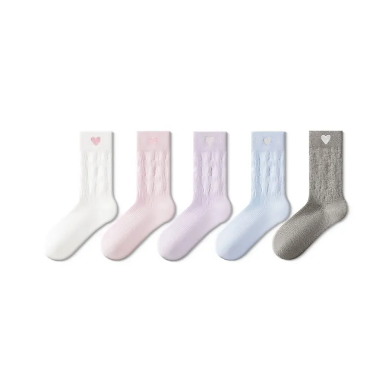 JKN Mid Calf Socks Women's Combo Set-23