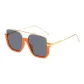 Orange Gold Frame Plano (Blue Light Blocking)