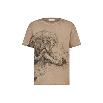 DIOR FW22 T Shirt Women's Brown